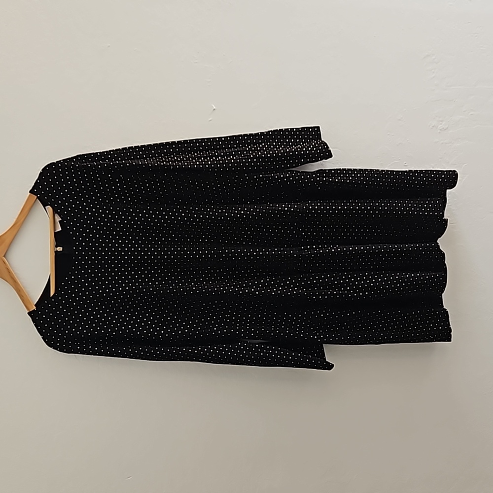 Michael Kors Black & Gold Dress EUC